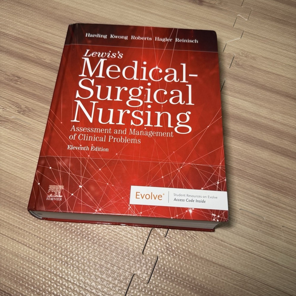 Lewis's Medical-Surgical Nursing 11th Ed Hardcover – ISBN 9780323551496
